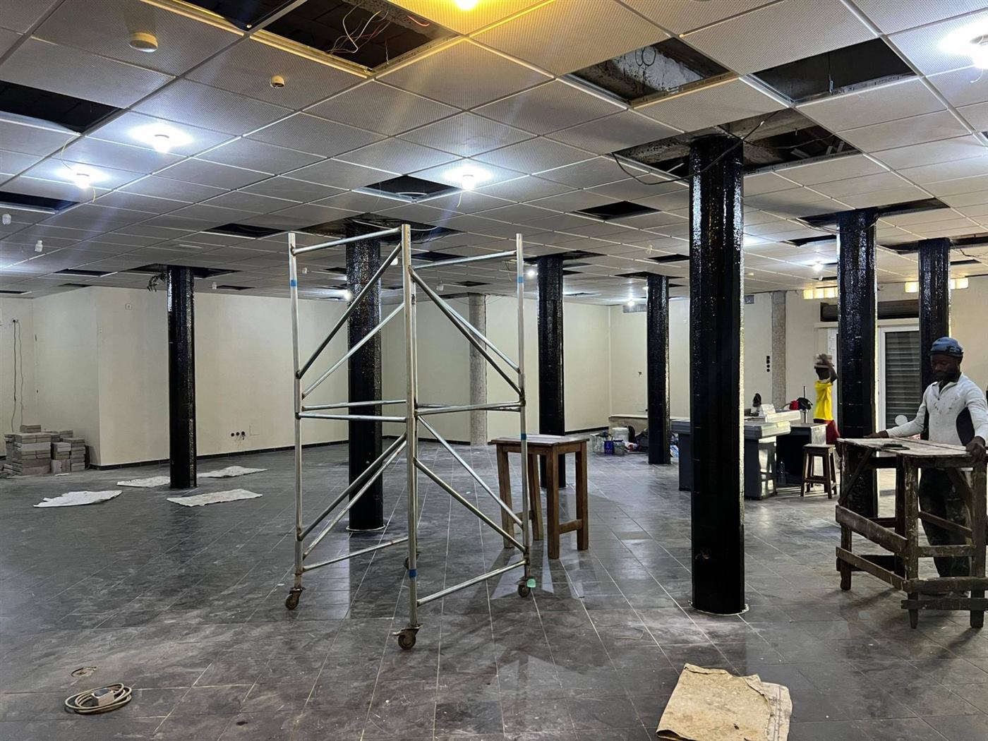 RÃ©novation d'un espace commercial